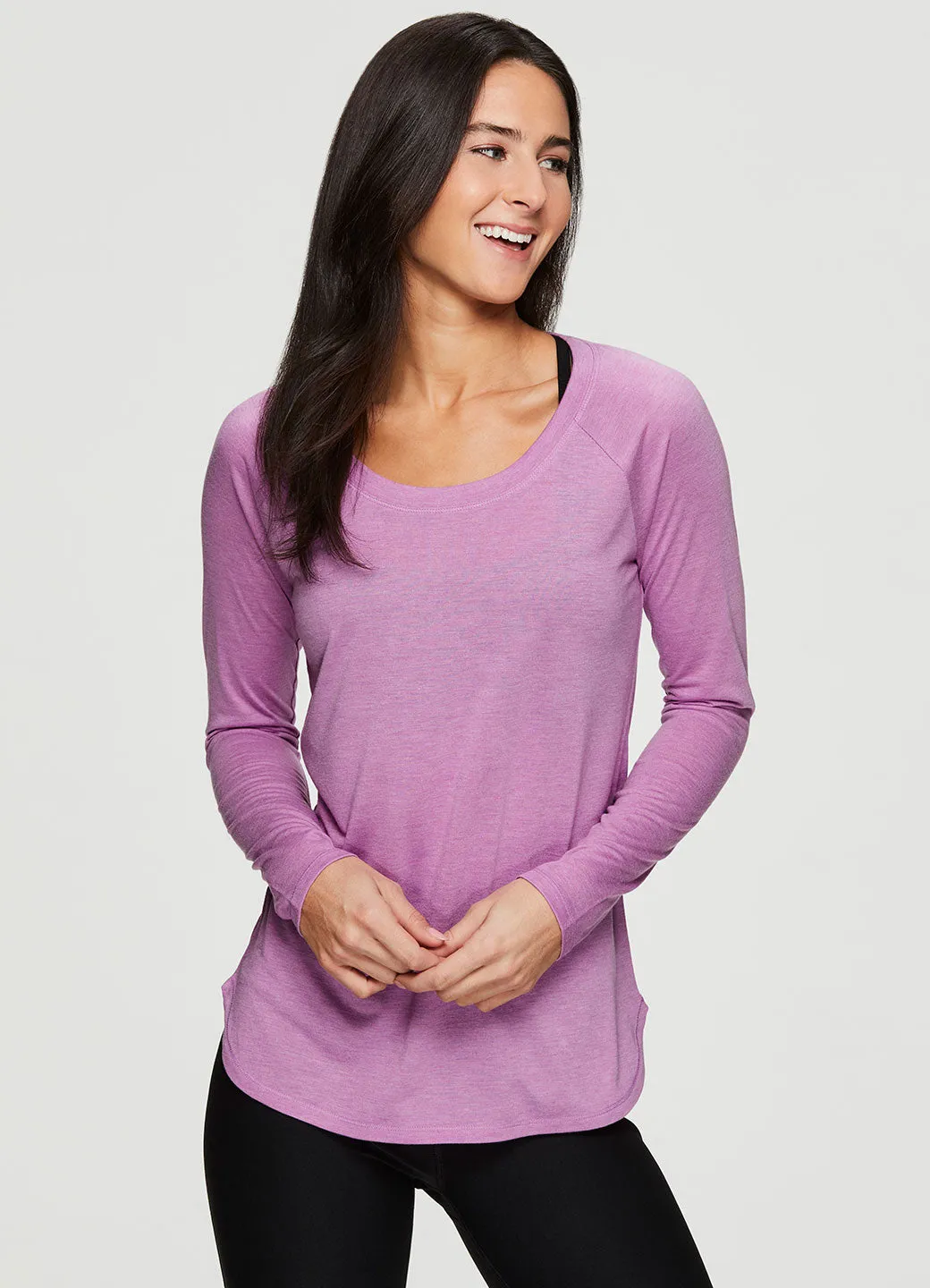 Studio Everyday Long Sleeve Tee sold by RBX product image thumbnail 3