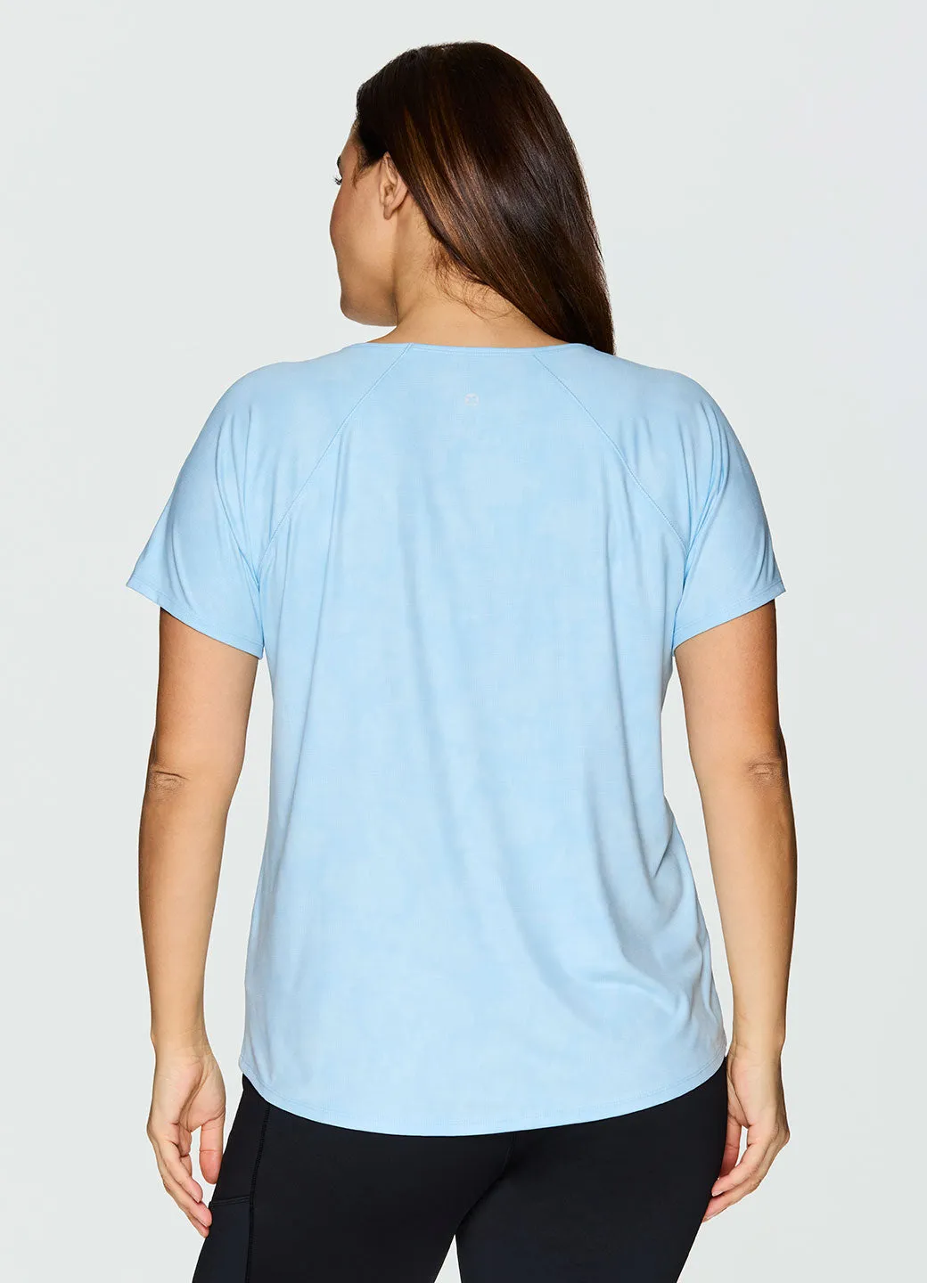 Plus Tonal Floral Super Soft Tee sold by RBX product image thumbnail 2