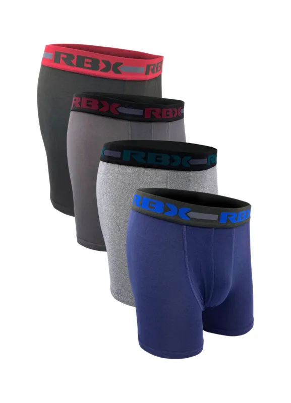 Men's Ultra Soft Boxer Briefs 4-Pack sold by RBX