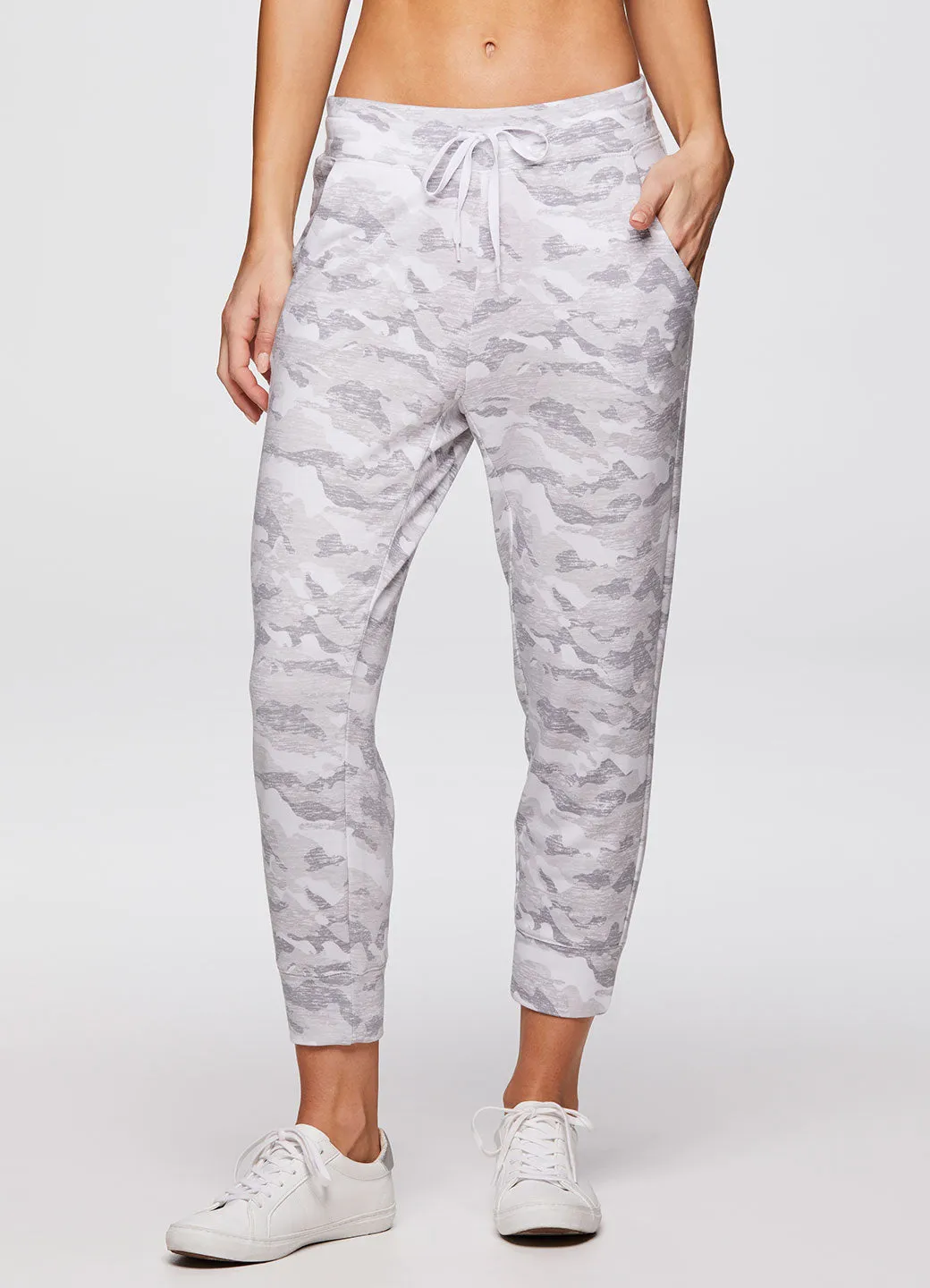 Camo Everyday Cropped Jogger sold by RBX product image thumbnail 5