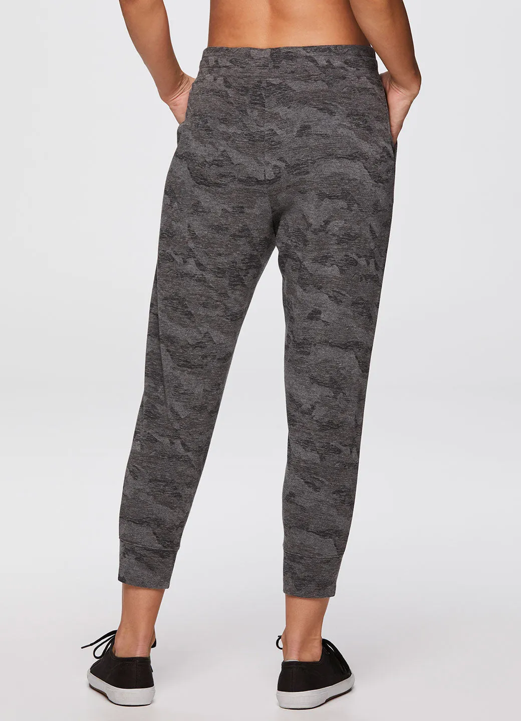 Camo Everyday Cropped Jogger sold by RBX product image thumbnail 2