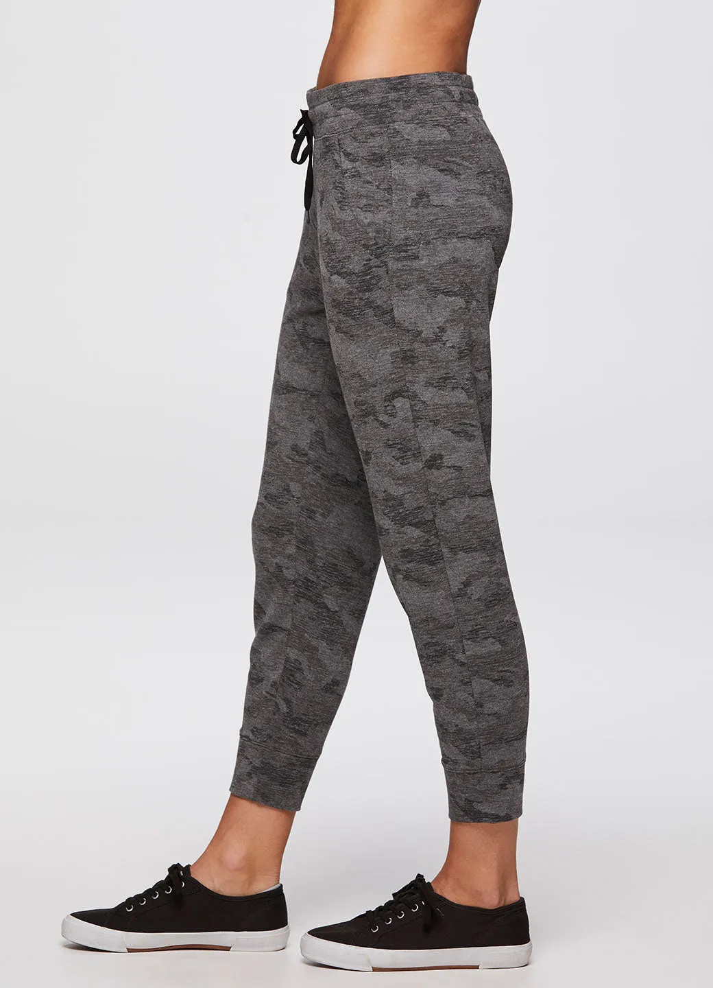 Camo Everyday Cropped Jogger sold by RBX product image thumbnail 4