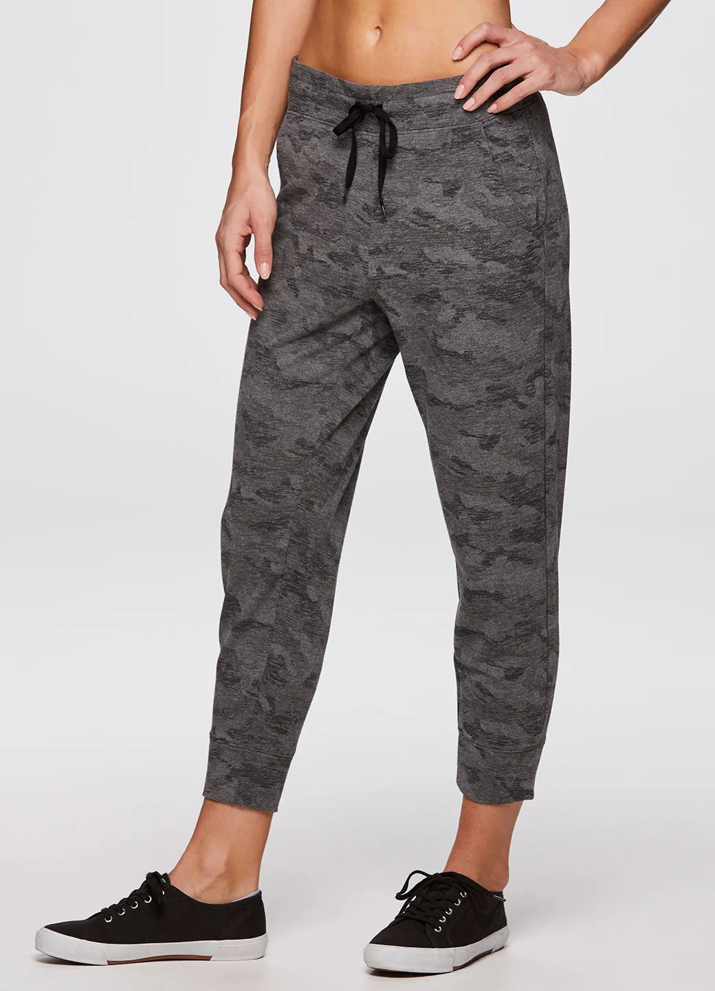 Camo Everyday Cropped Jogger sold by RBX product image thumbnail 3