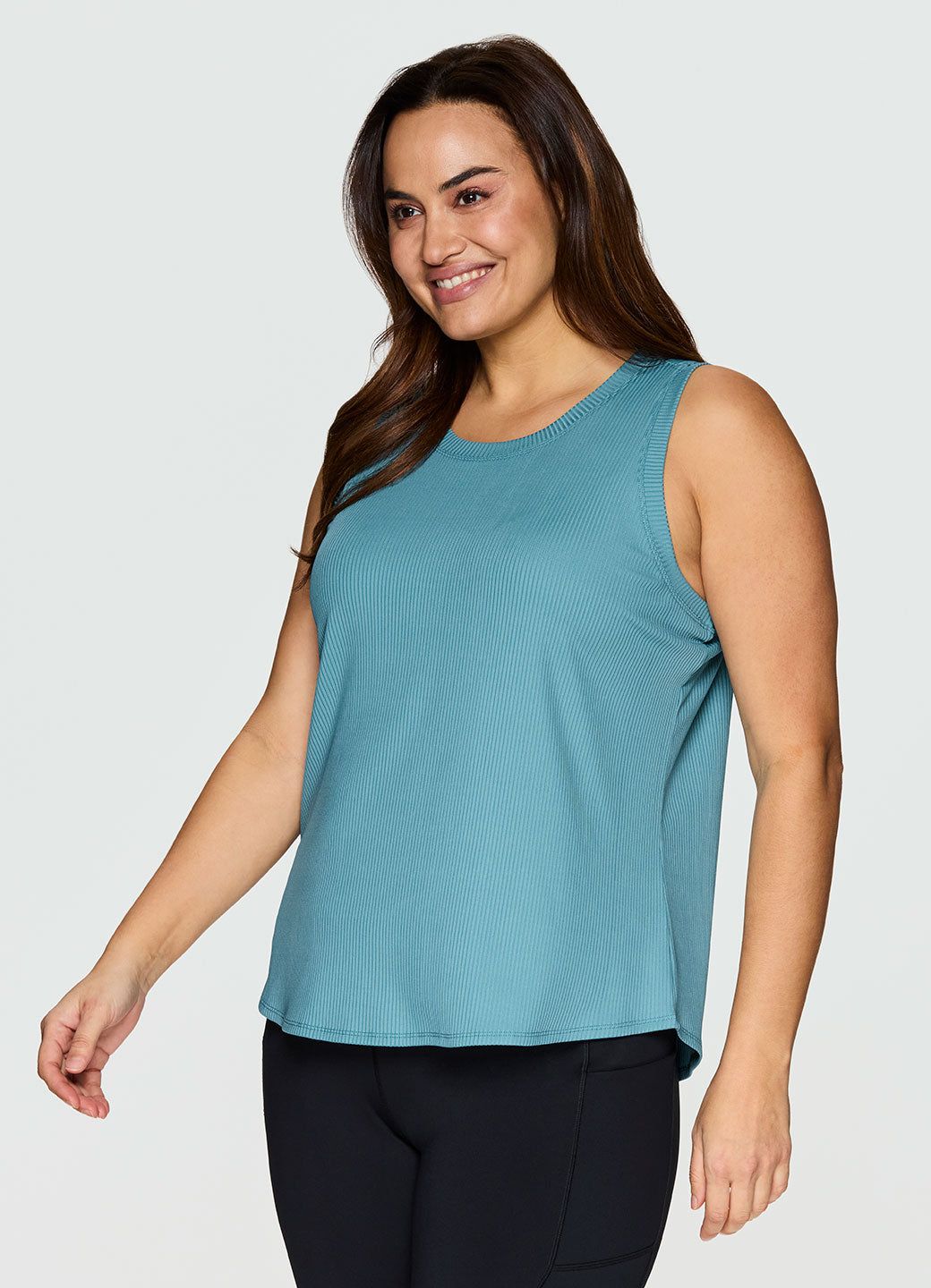 Plus Everyday Ribbed Tank sold by RBX product image thumbnail 11
