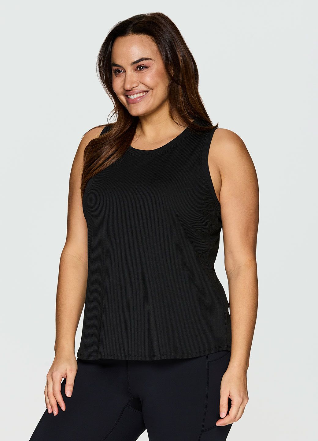 Plus Everyday Ribbed Tank sold by RBX product image thumbnail 3