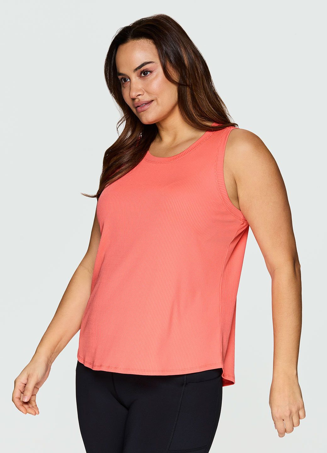 Plus Everyday Ribbed Tank sold by RBX product image thumbnail 7