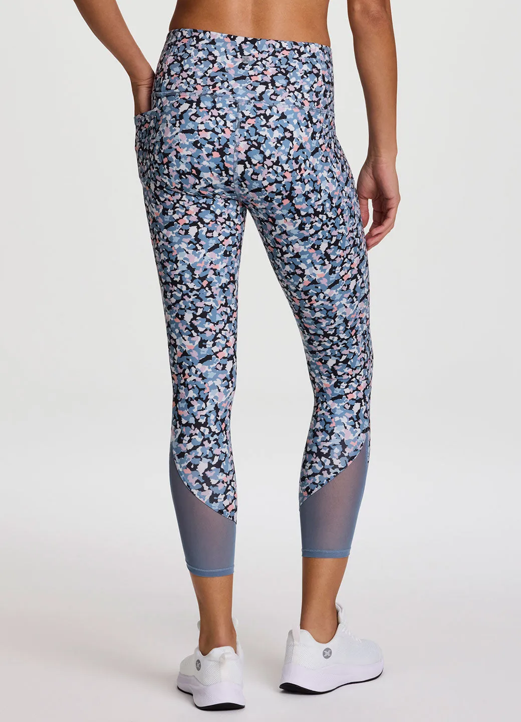 Pop the Confetti Mesh Tech Flex 7/8 Legging sold by RBX product image thumbnail 2