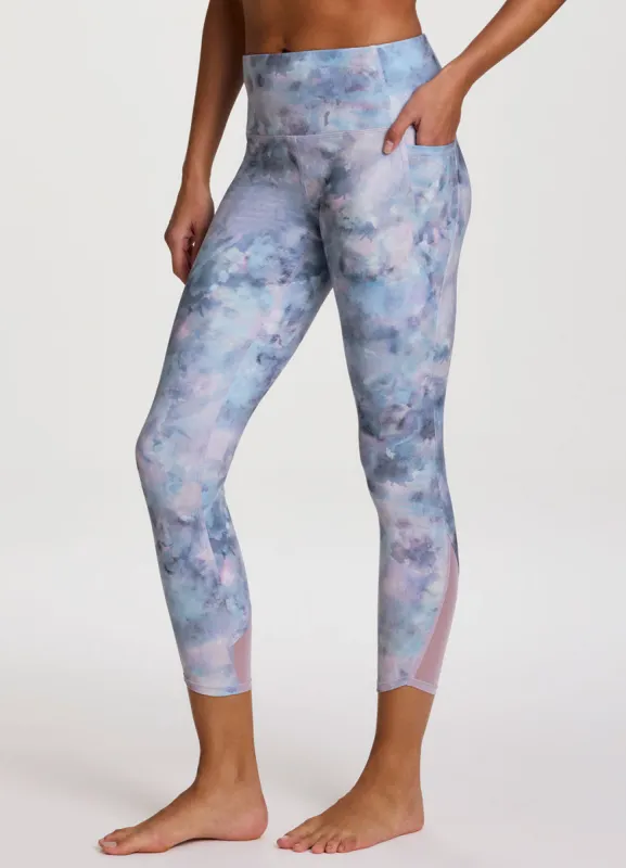 Hazy Nights Mesh Tech Flex 7/8 Legging sold by RBX