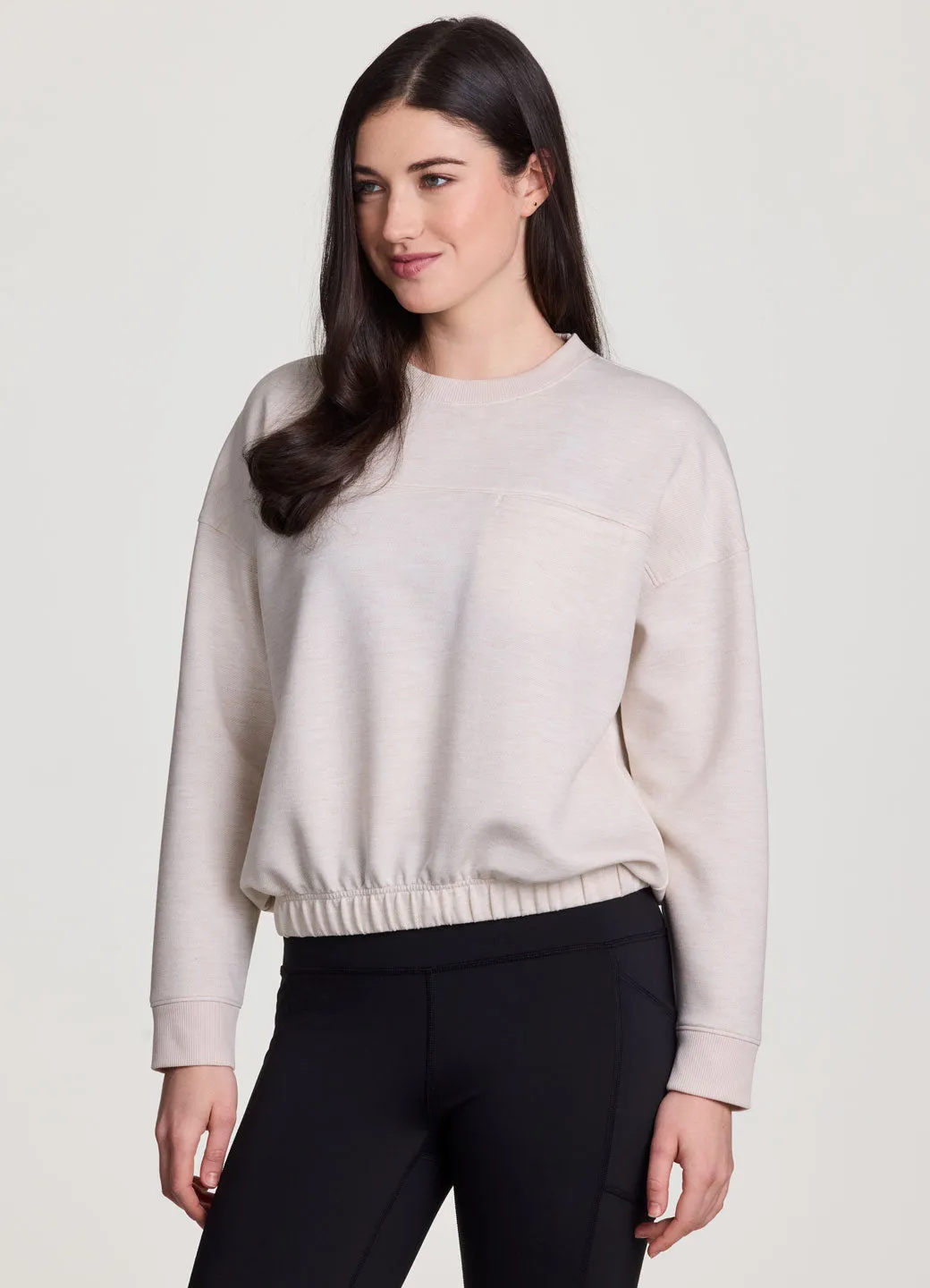 LuxeSoft Banded Pullover sold by RBX product image thumbnail 4