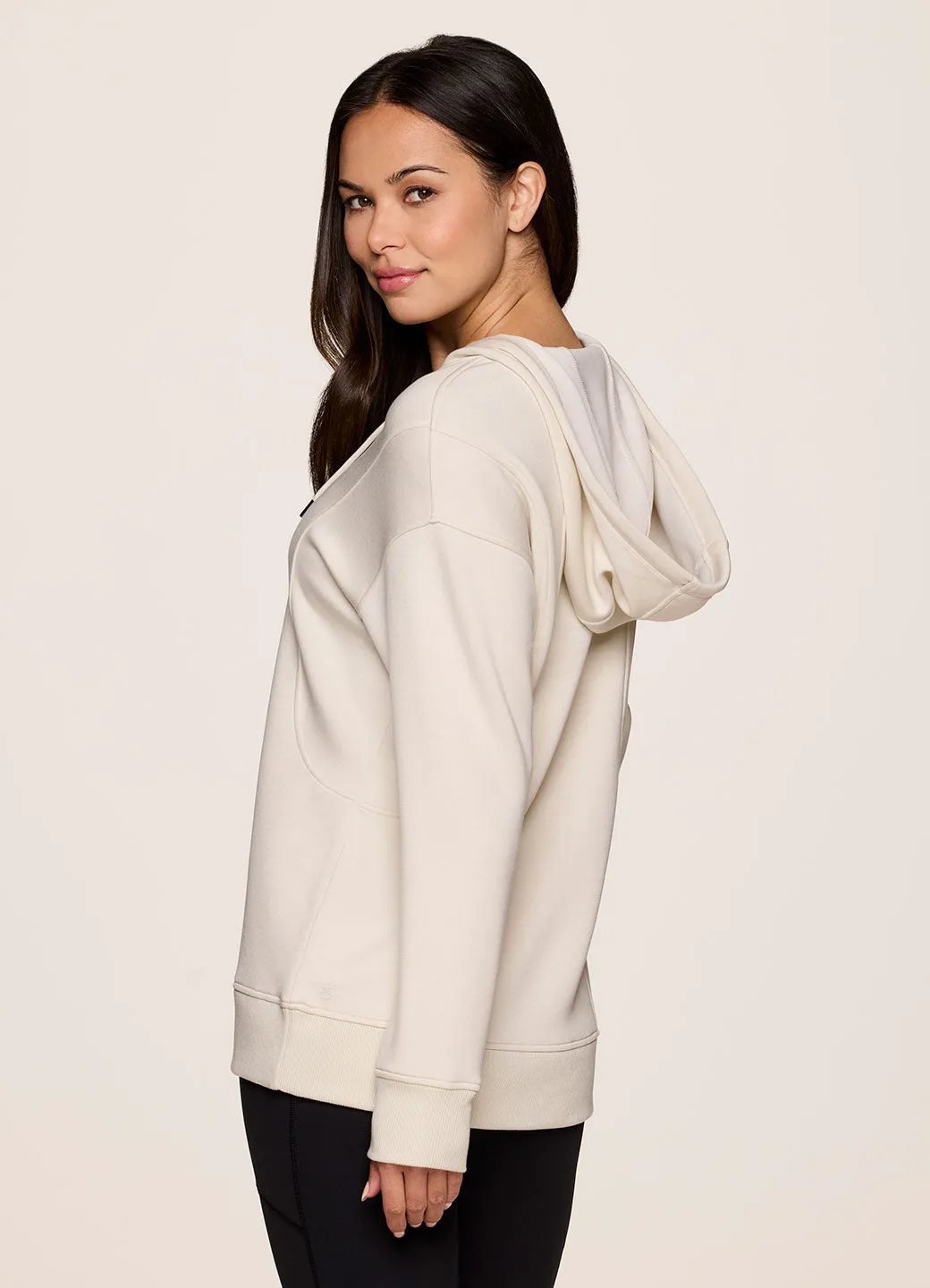 LuxeSoft V-Neck Hoodie sold by RBX product image thumbnail 4