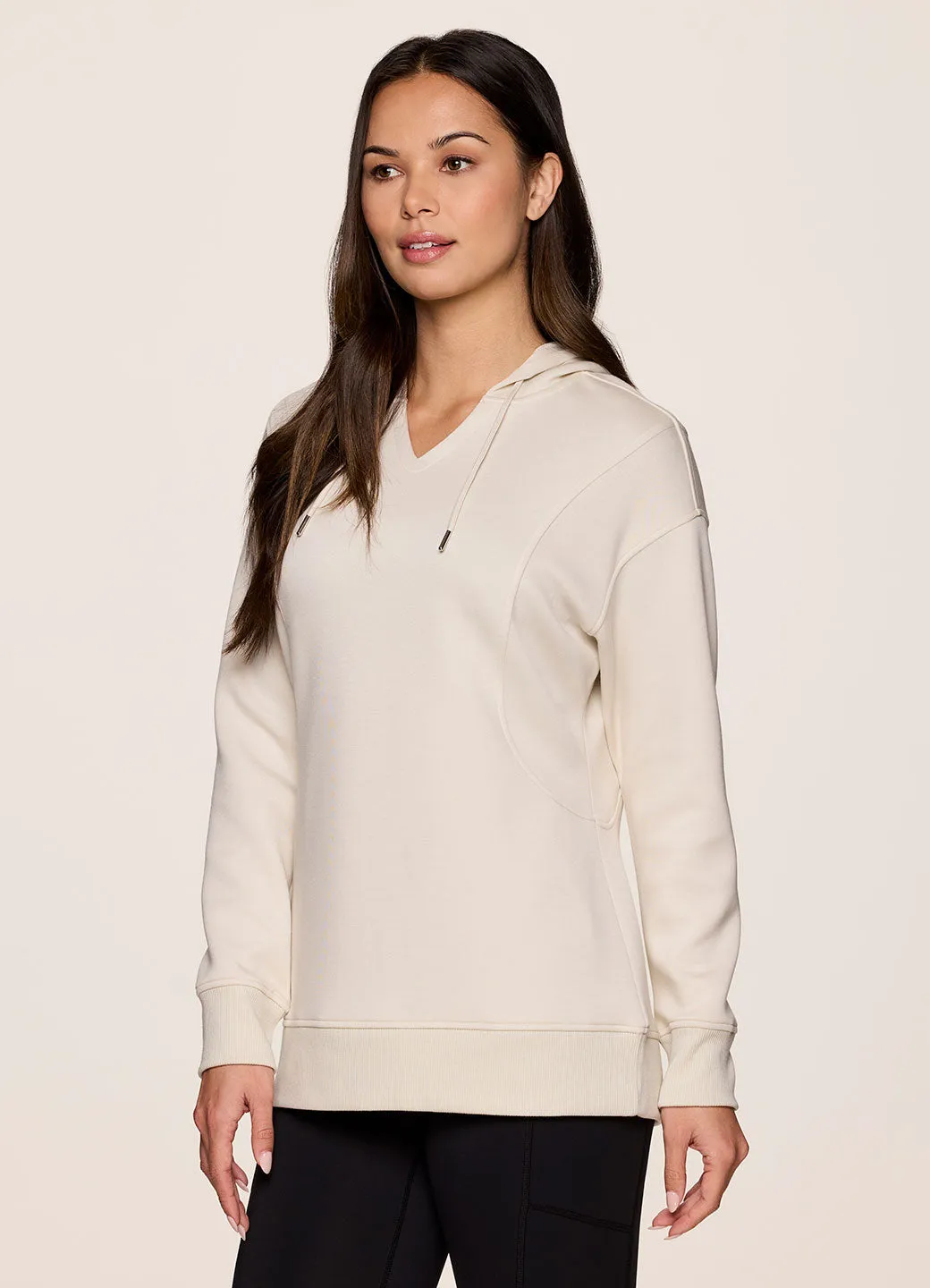 LuxeSoft V-Neck Hoodie sold by RBX product image thumbnail 3