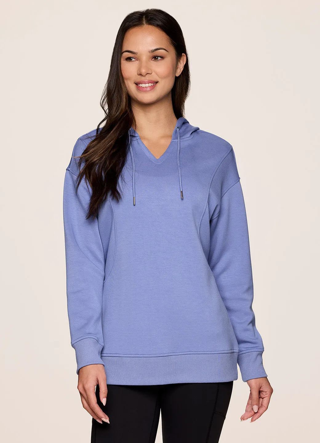 LuxeSoft V-Neck Hoodie sold by RBX product image thumbnail 5