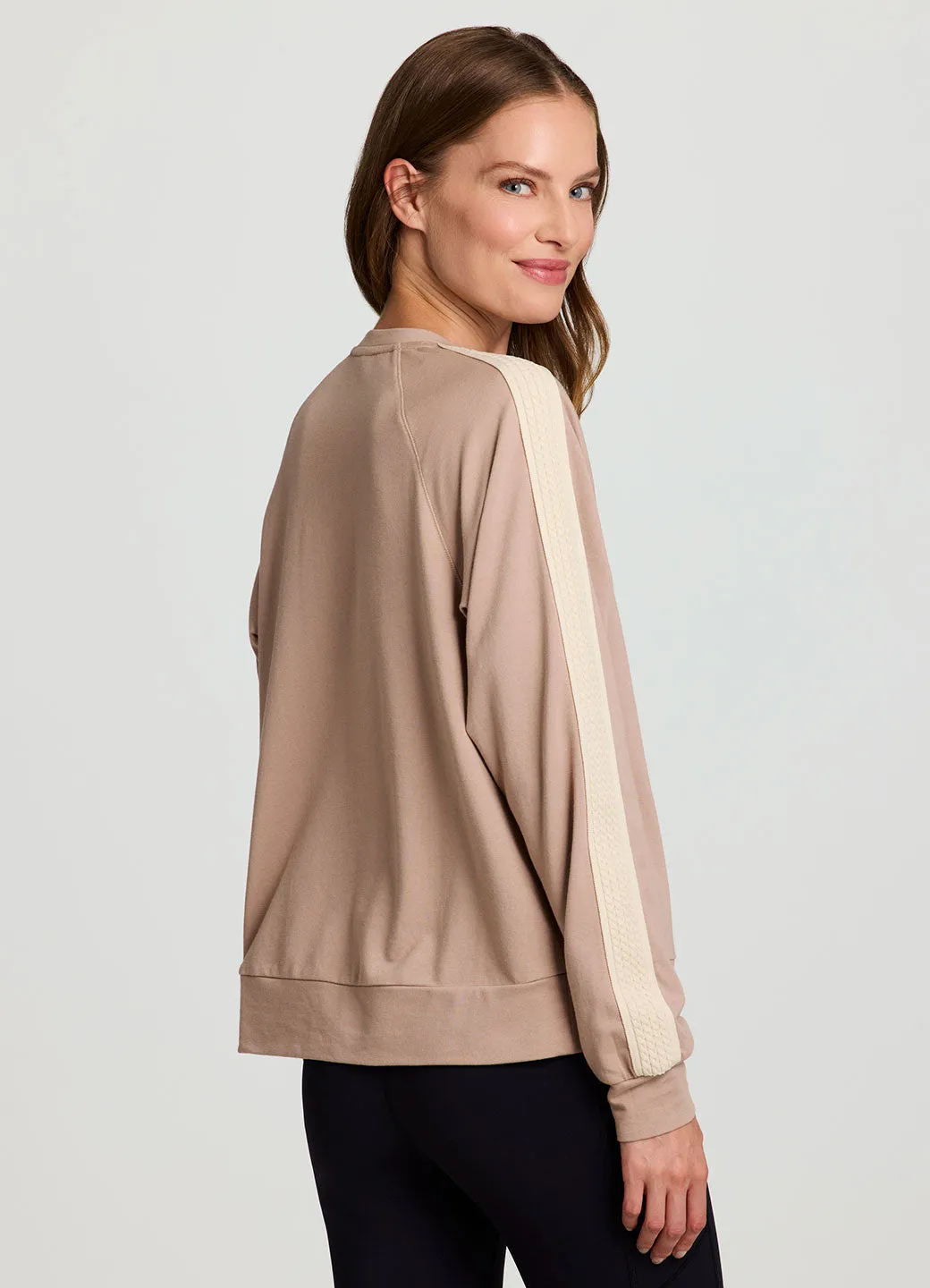 Cozy Day Pullover With Crochet Trim sold by RBX product image thumbnail 5