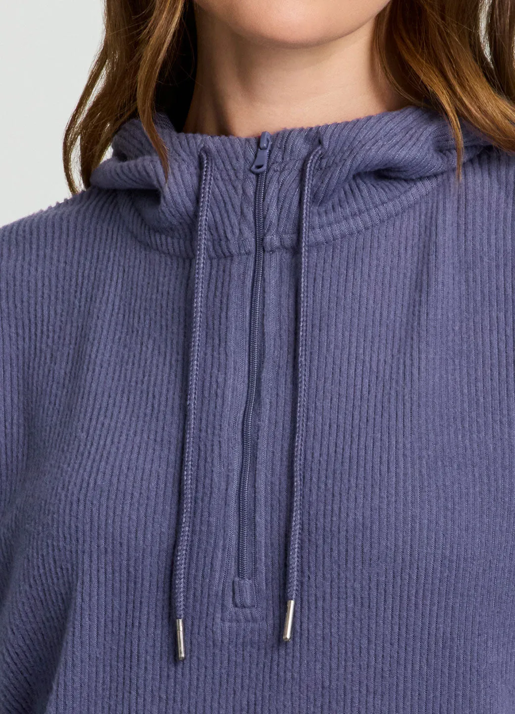 Laidback Ribbed Hoodie sold by RBX product image thumbnail 5