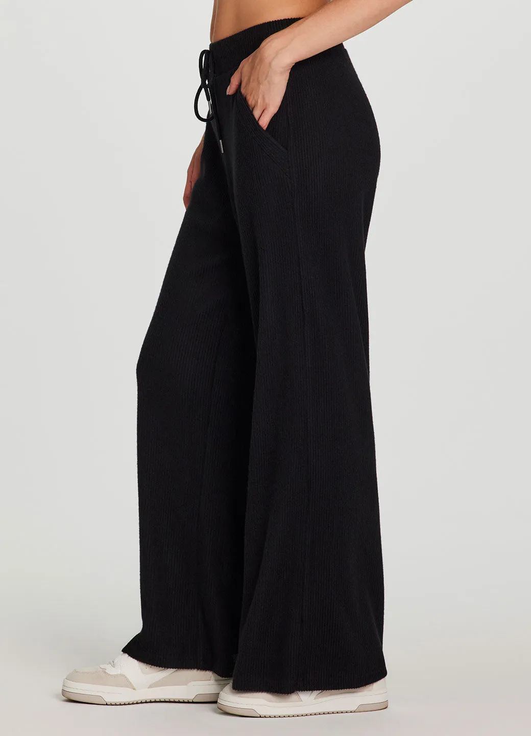 Laidback Ribbed Wide Leg Pant sold by RBX product image thumbnail 4