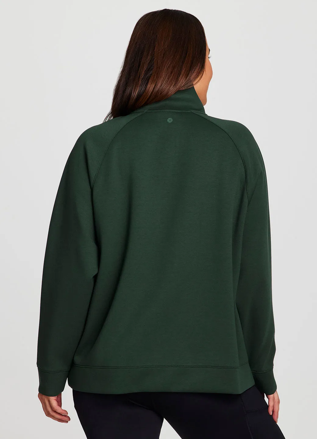Plus LuxeSoft Oversized Half Zip Pullover sold by RBX product image thumbnail 2