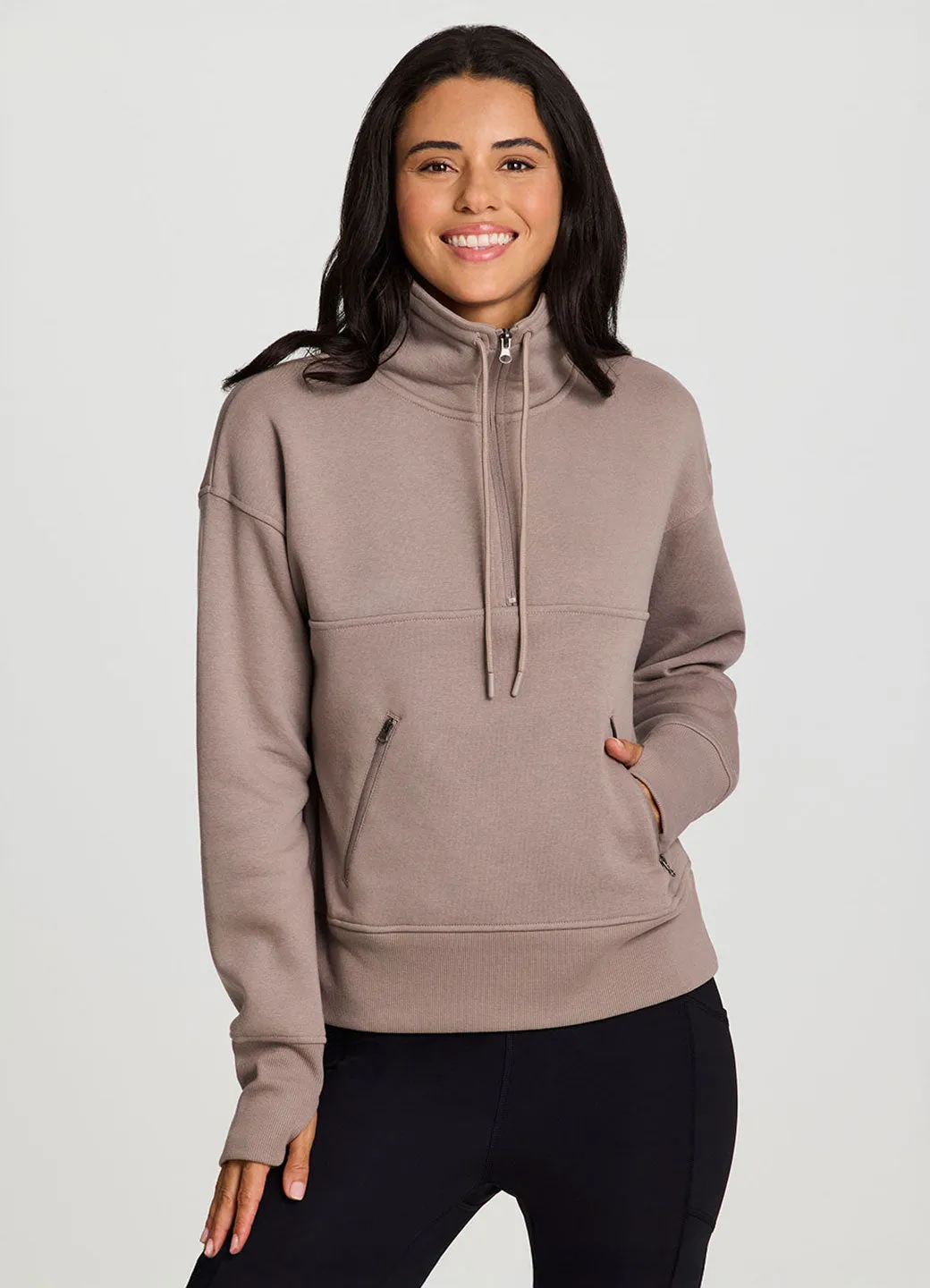 Downtown Fleece 1/4 Zip Pullover sold by RBX product image thumbnail 5