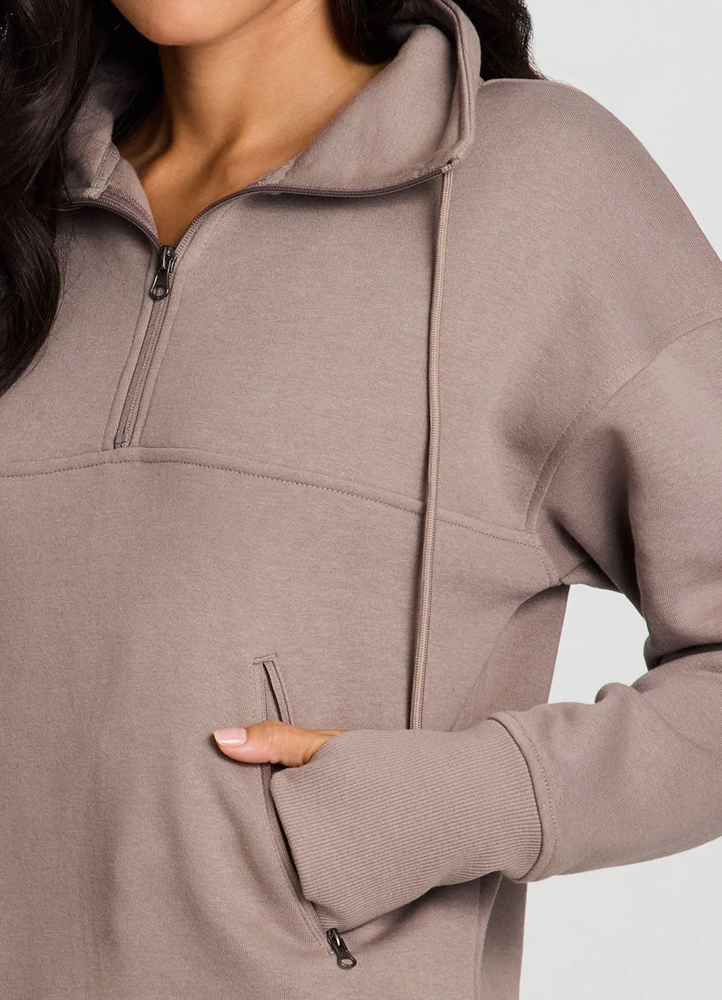 Downtown Fleece 1/4 Zip Pullover sold by RBX product image thumbnail 2