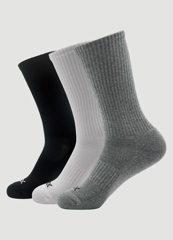 Daily Go-To Crew Socks 3 Pack sold by RBX
