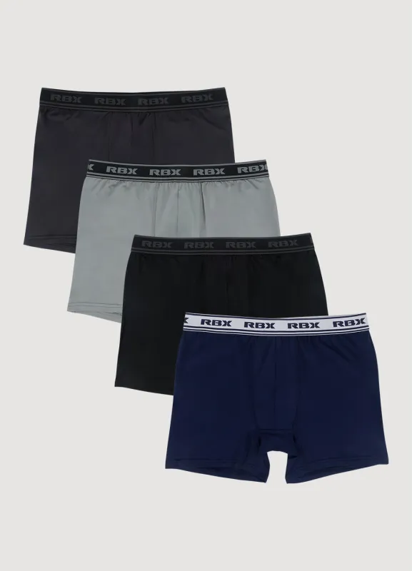 Quick Dry Boxer Briefs 4-Pack sold by RBX