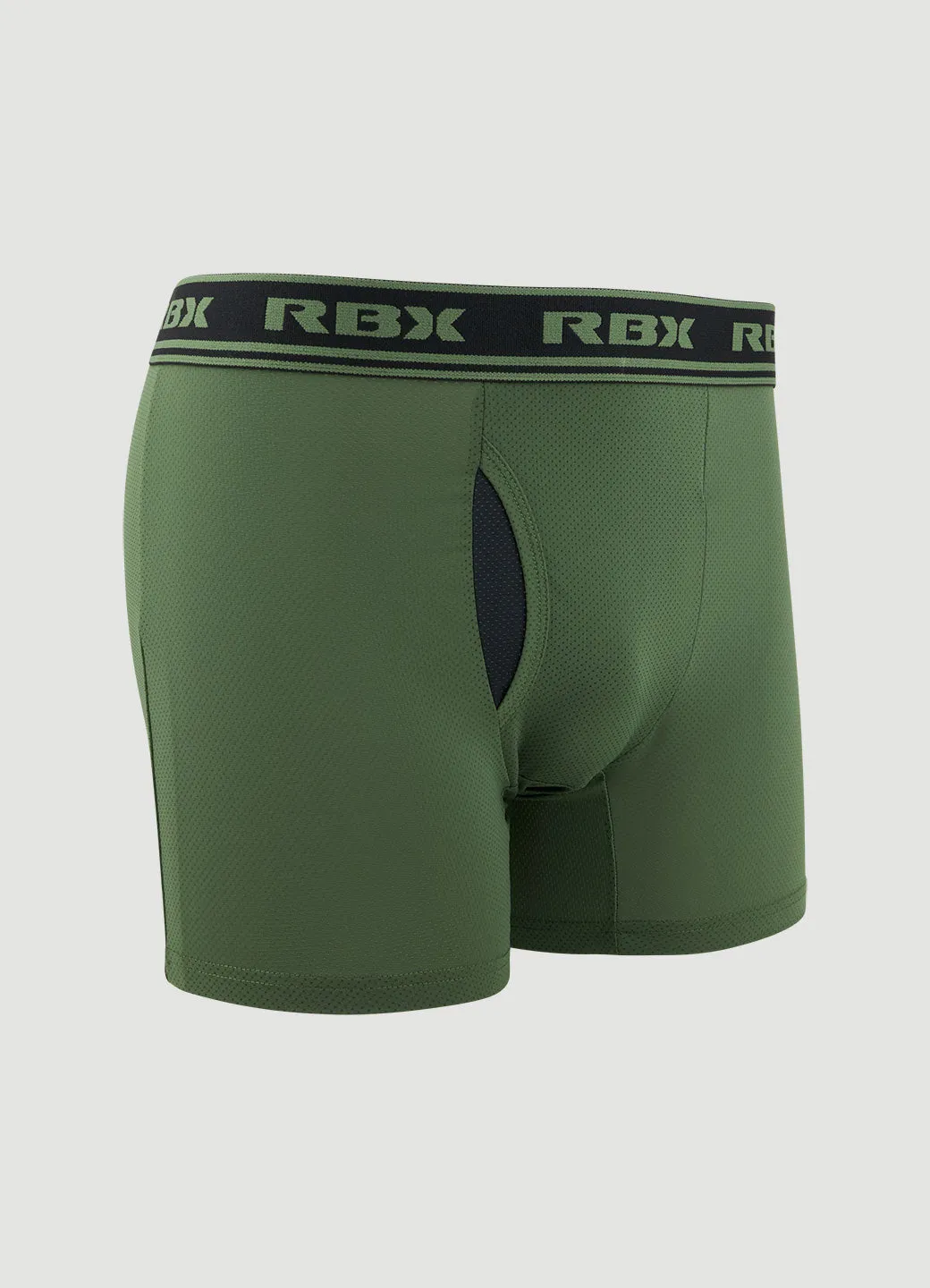 Premium Mesh Boxer Briefs with Fly 4-Pack sold by RBX product image thumbnail 3