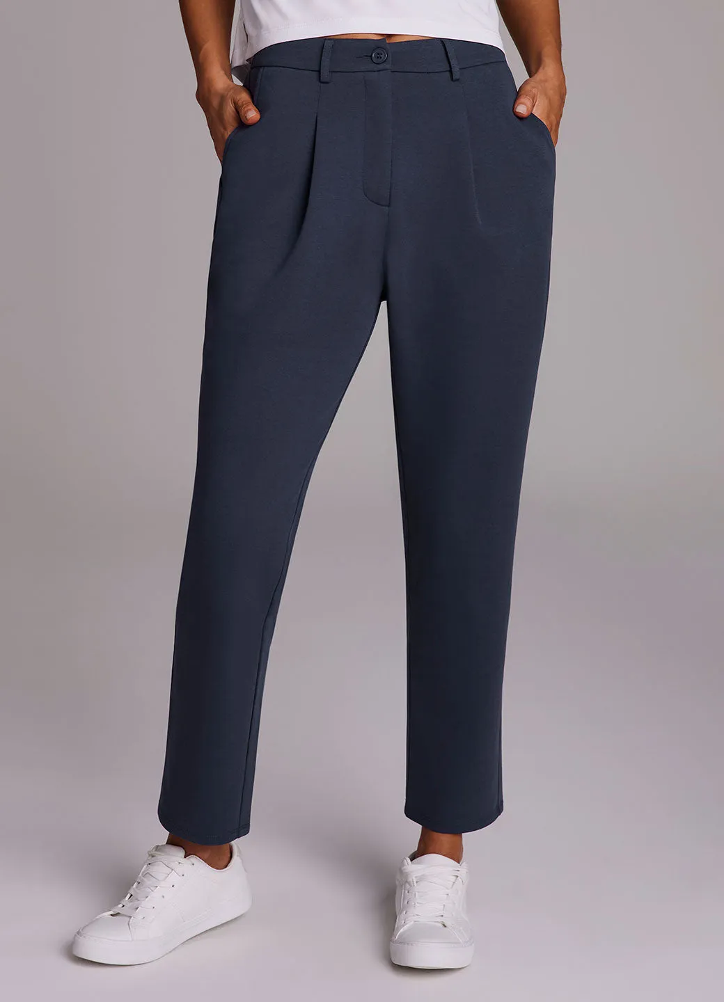 LuxeSoft Straight Leg Trouser sold by RBX