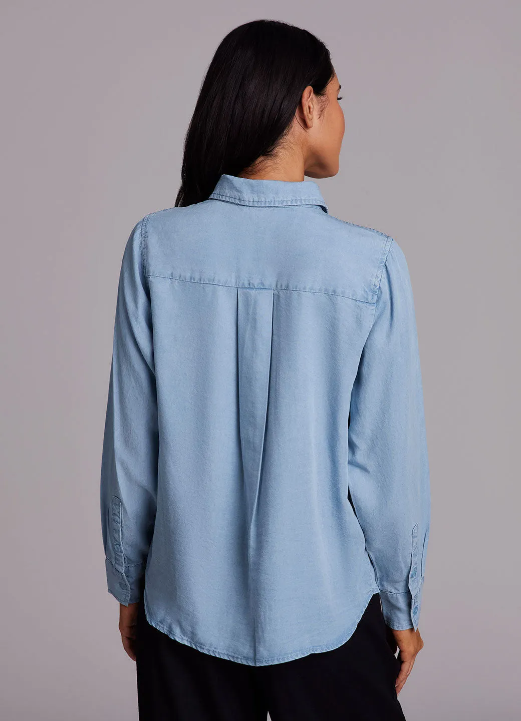 Everyday Chambray Button Down Shirt sold by RBX product image thumbnail 3