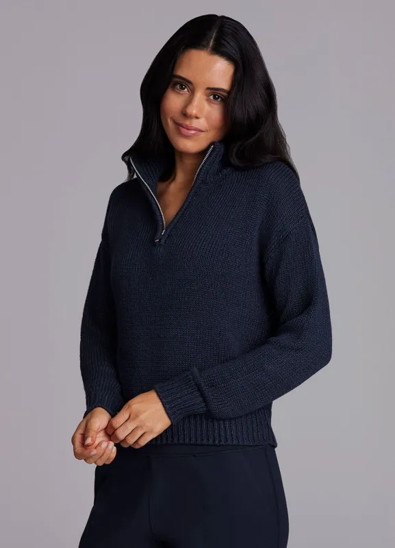 Montauk 1/4 Zip Sweater made by RBX