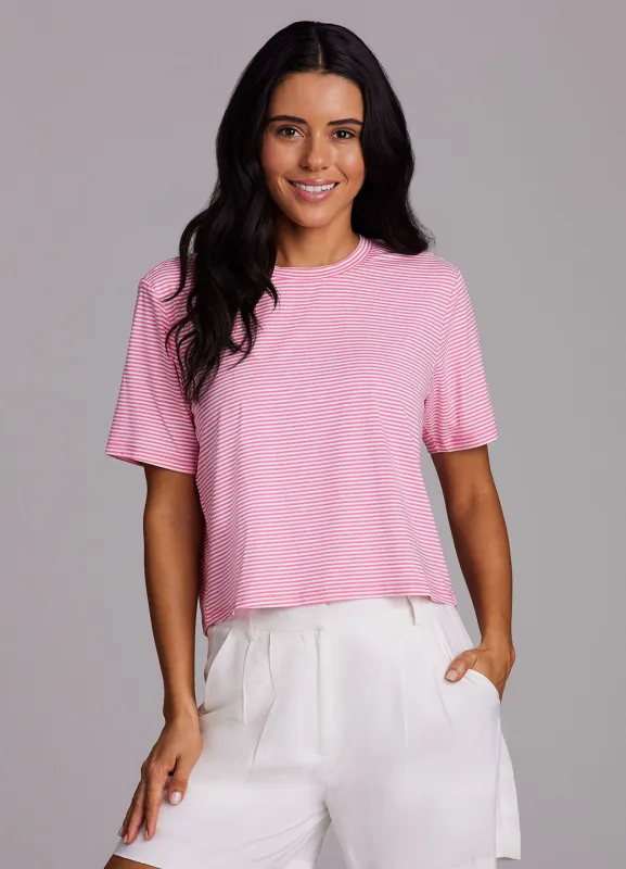 Perfect Boxy Striped Tee made by RBX
