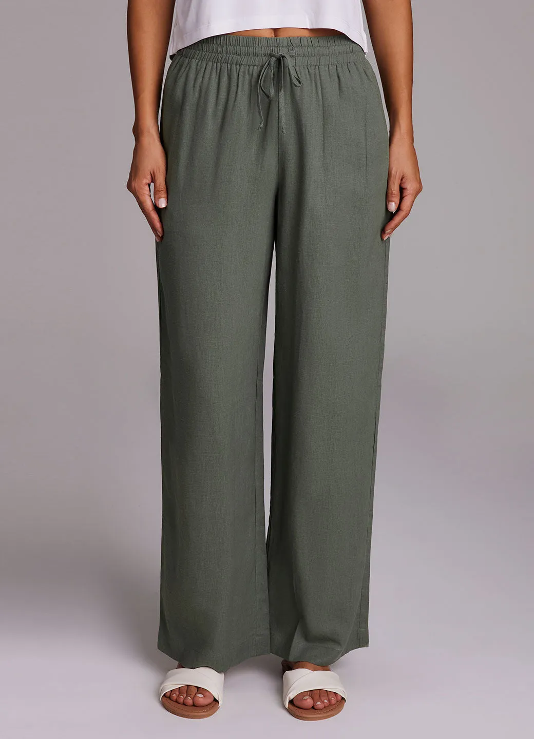 Laidback Linen Drawstring Trouser sold by RBX product image thumbnail 2