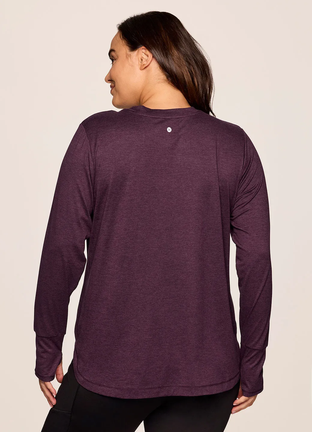 Plus Studio Practice Long Sleeve Tunic Tee sold by RBX product image thumbnail 2