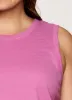 Plus Day Dreamer Ruched Tank sold by RBX
