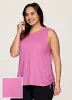Plus Day Dreamer Ruched Tank sold by RBX