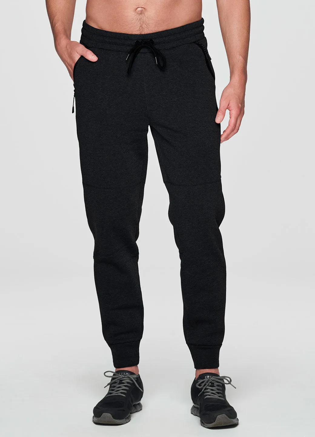 Everyday Fleece Zip Pocket Jogger sold by RBX