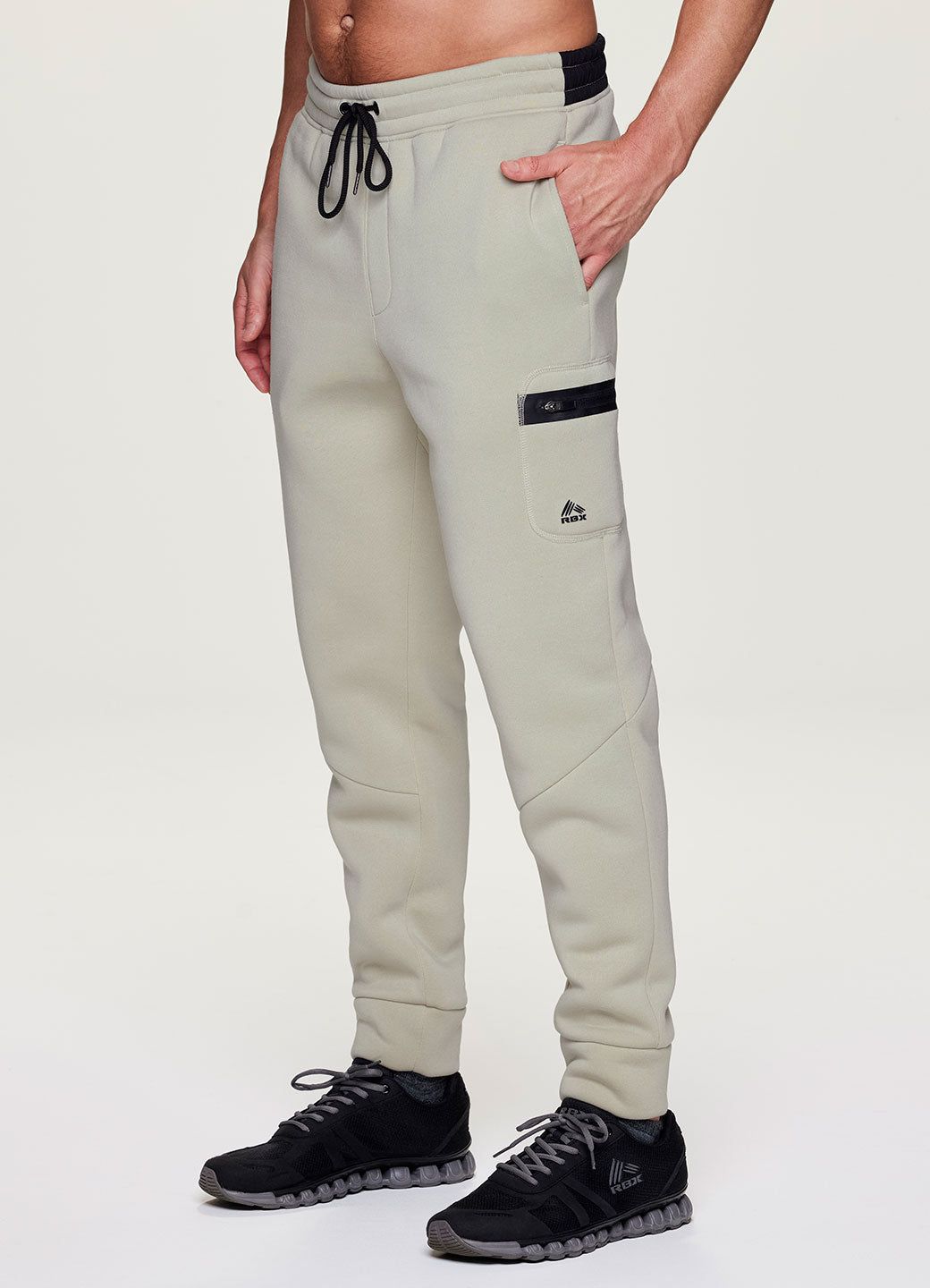 Prime Zip Pocket Fleece Jogger sold by RBX