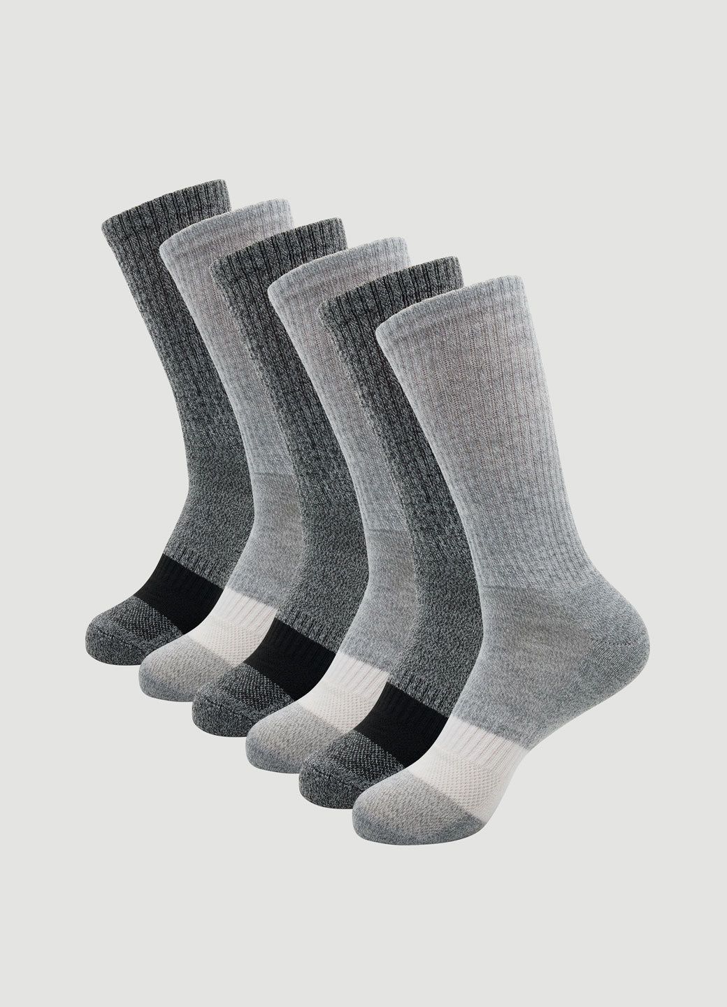 Men's 6-Pack Crew Socks sold by RBX