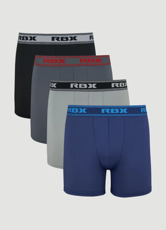 Men's Performance Mesh Boxer Briefs 4-Pack sold by RBX