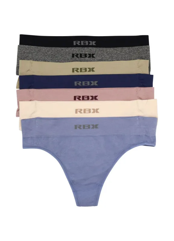 Seamless Yoga Thong 7-Pack sold by RBX