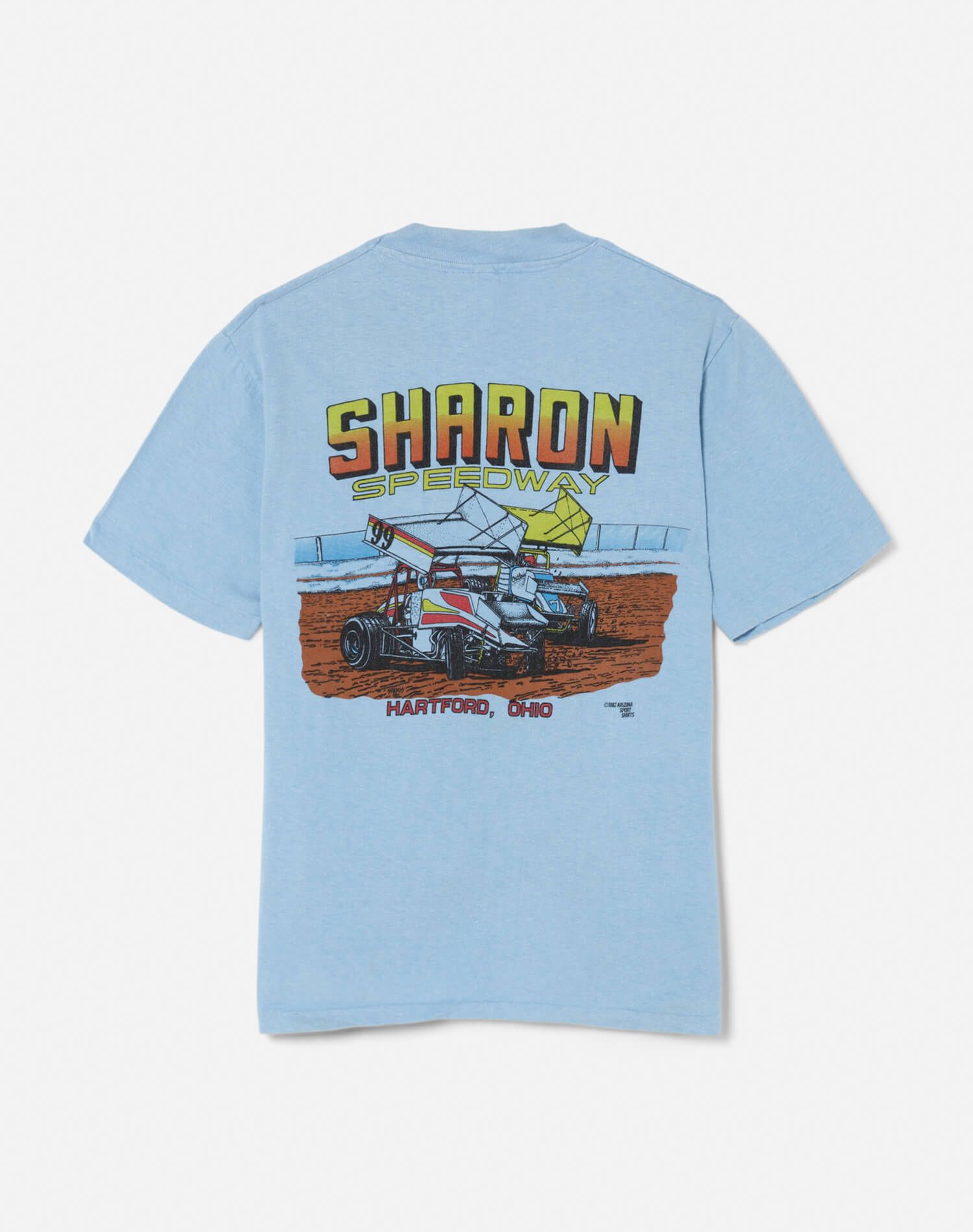 80s Hanes Speedway Tee sold by Re/Done product image thumbnail 2