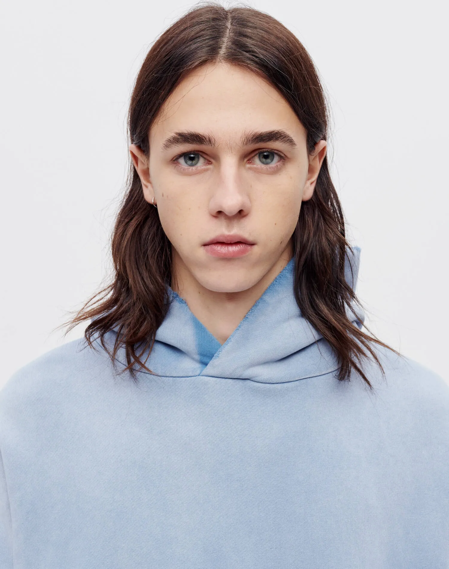 Modern Hoody - Sun Faded Dusty Blue sold by Re/Done product image thumbnail 3
