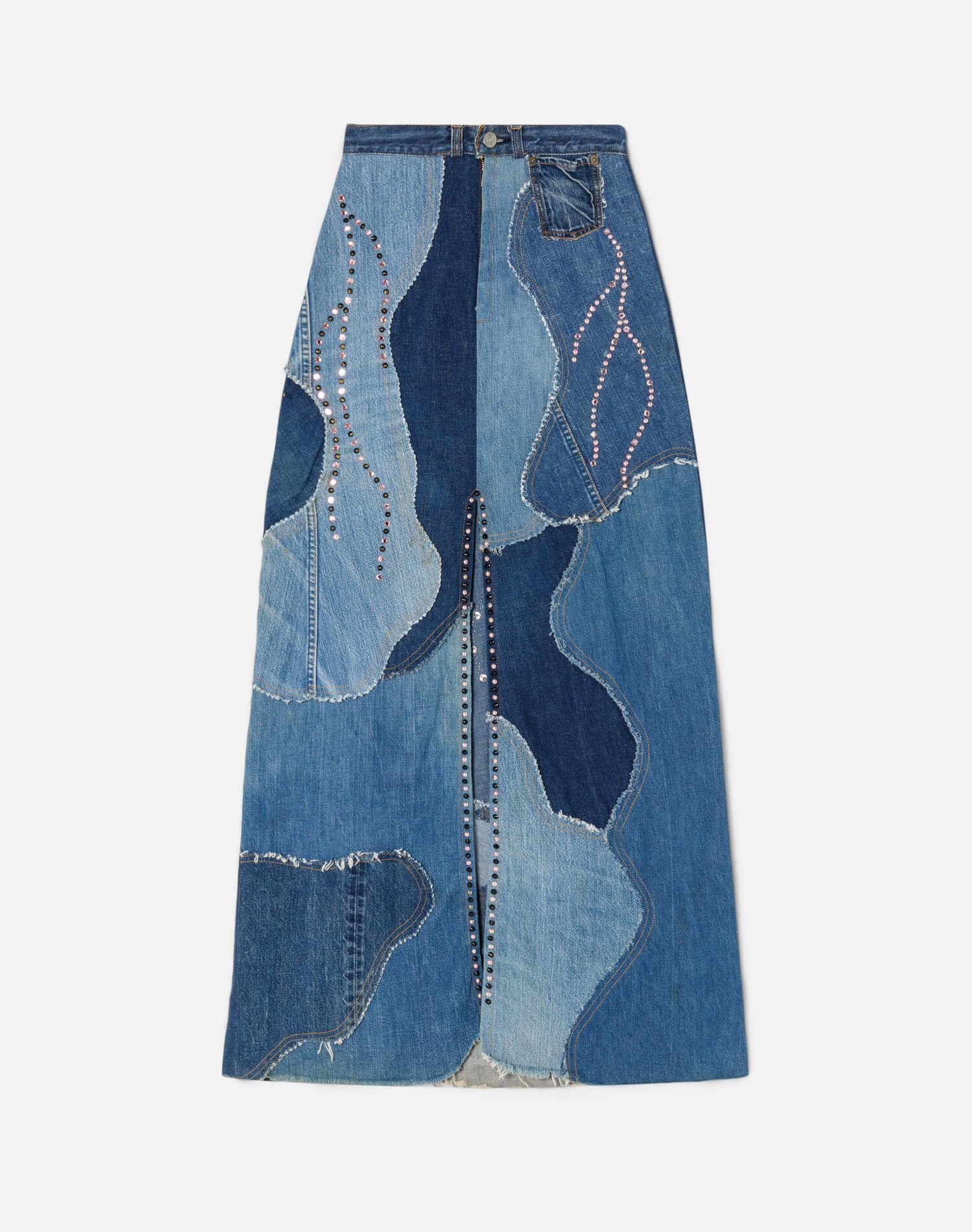 60s Love Melody Upcycled Skirt - #4 sold by Re/Done