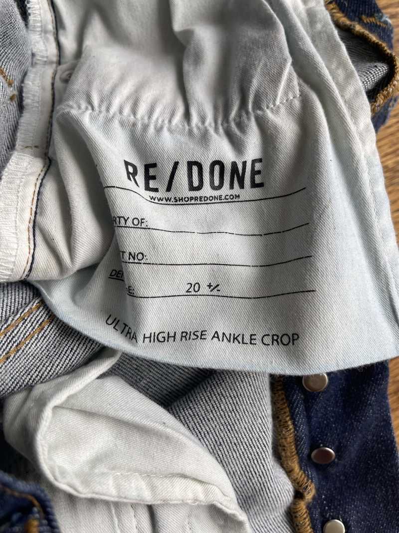 Re/Done Originals Ultra High Rise Ankle Crop sold by Re/Done product image thumbnail 3