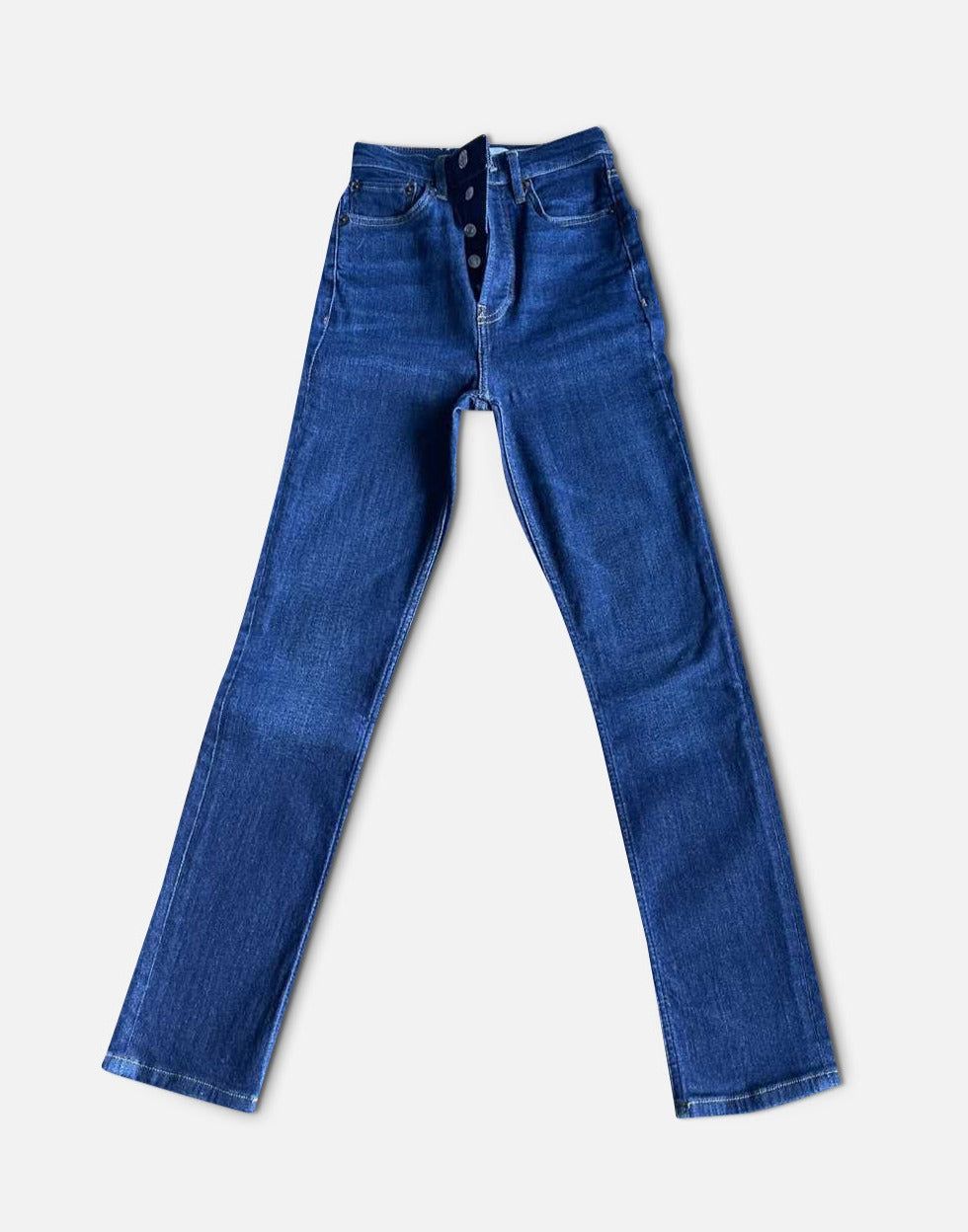 Re/Done Originals Ultra High Rise Ankle Crop sold by Re/Done