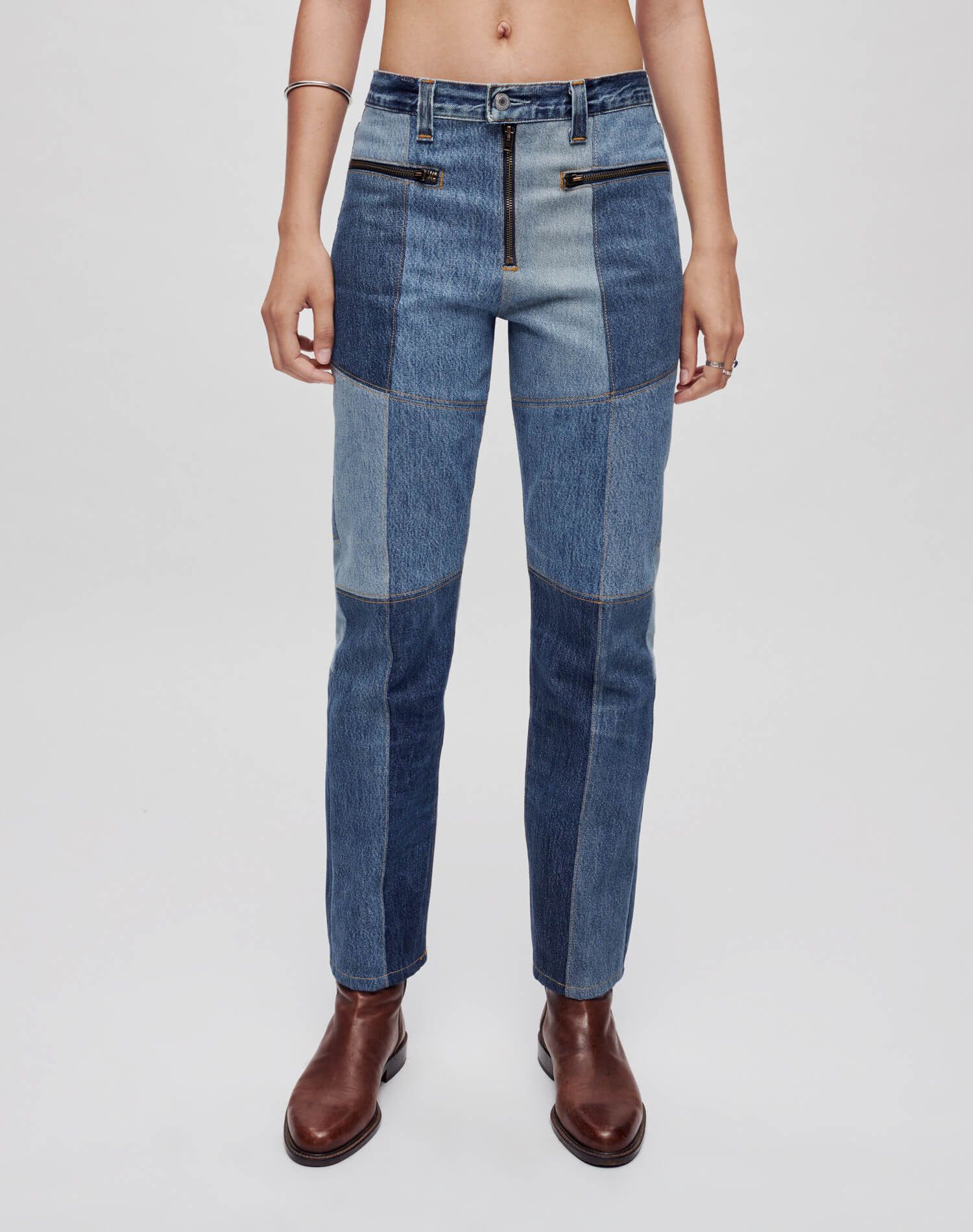 Levi's Moto Jean - Indigo sold by Re/Done product image thumbnail 2