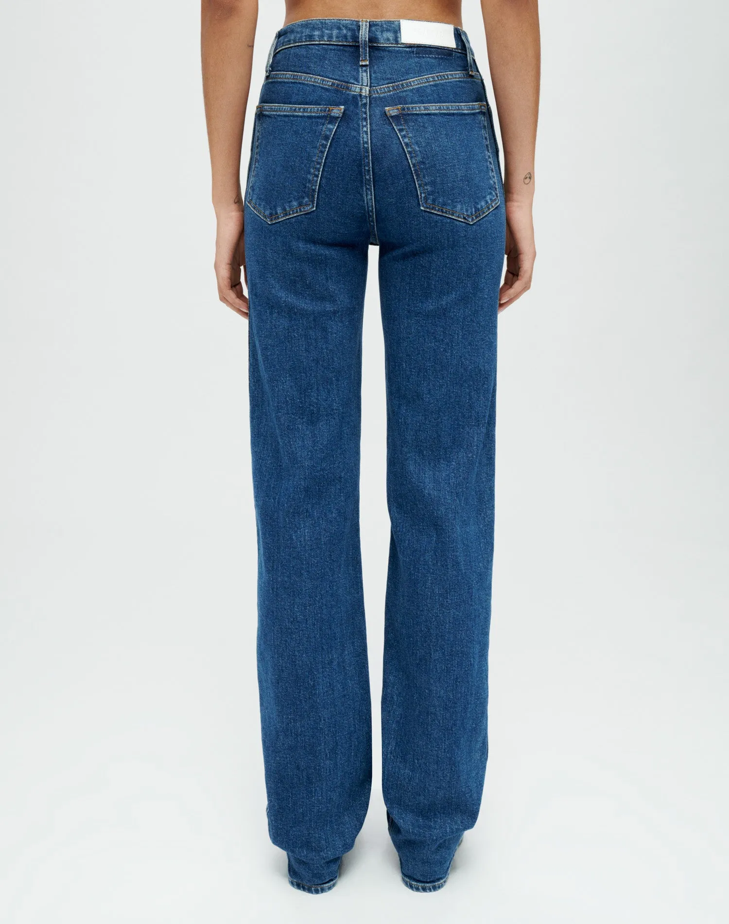 Comfort Stretch High Rise Loose - Western Rinse sold by Re/Done product image thumbnail 4