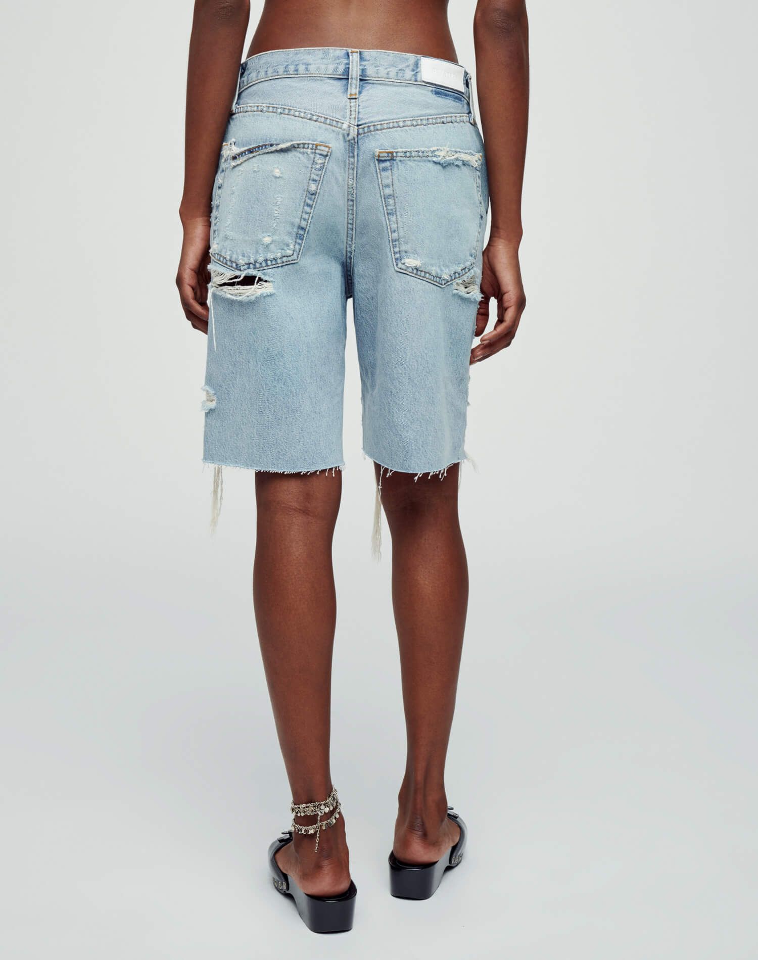 Loose Long Short - Destroyed Ripped Tide sold by Re/Done product image thumbnail 7