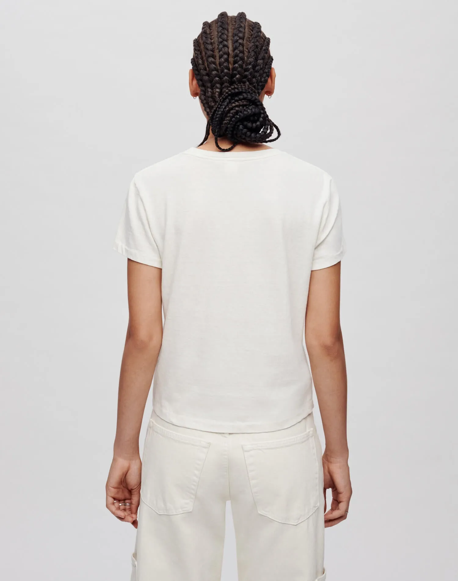 Classic "In Your Dreams" Tee - Vintage White sold by Re/Done product image thumbnail 4