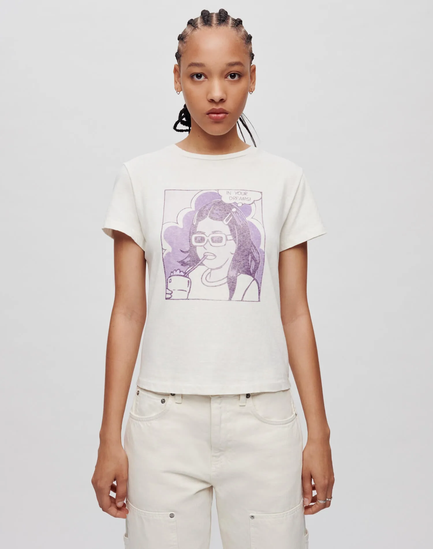 Classic "In Your Dreams" Tee - Vintage White sold by Re/Done