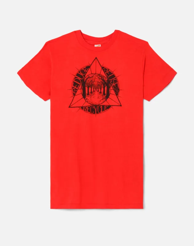 70s Hanes Reduce Reuse Recycle Tee - #237 sold by Re/Done