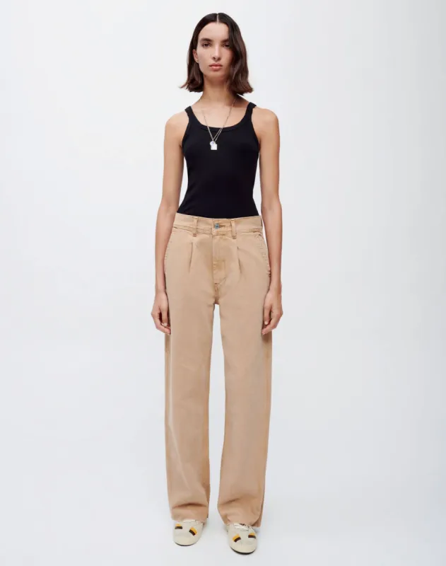 Utility Loose Jean - Washed Khaki sold by Re/Done